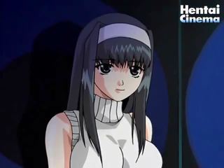 Karstās anime playgirl uz minisvārki aizņem no viņai drēbes un izpaužas fucked