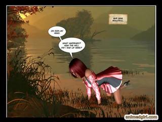 Mermaid rose 3d komik futanari