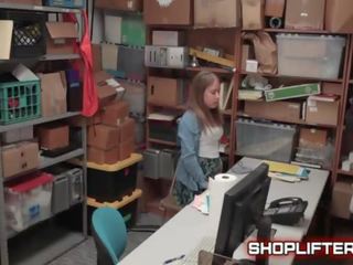 Shoplifting mademoiselle brooke bliss gets fucked