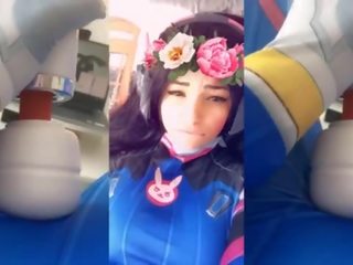 Cosplay señora dva delightful agony impresionante orgasmo aficionado chica masturbándose hasta fuerte orgasmo safada gozando gostoso