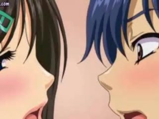 Good-looking anime vixens plagen lid