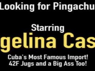 Biezs latina angelina castro mute fucks a nejaušs cock&excl;