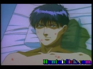 Exceptional hentai bakla makakakuha ng kaniya katawan ng poste sinipsip n fucked