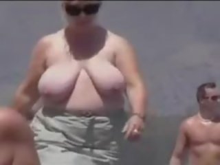 裸体 海滩 同 脂肪 broads 2