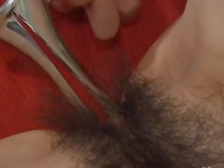 Deep anal porn with hairy korean honey