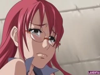 Hentai redhead gets fucked in kelas