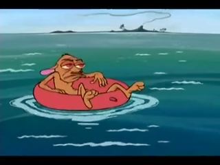 Ren y stimpy sólo para adultos-orgia playera (espa&ntilde;ol latino)