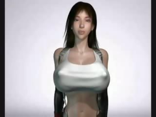 Ffvii 最後 他媽的 tifa doga 3d