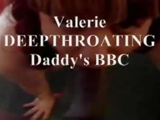 Valeriecd420 sucks apie tėtis mikes bbc
