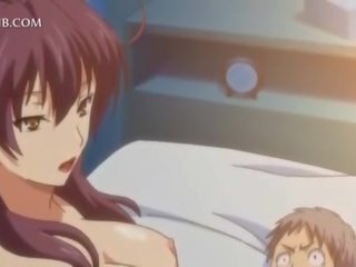 Innocente anime fidanzata scopa grande manhood tra tette e vagina labbra