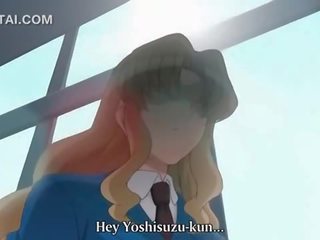 Anime sekolah gangbang dengan yang tidak bersalah remaja lassie