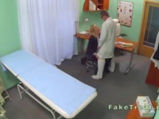 Natural Blonde Banged In Fake Hospital