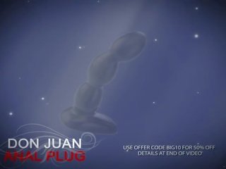 Don Juan Best Anal Plug | 50% OFF Using Offer