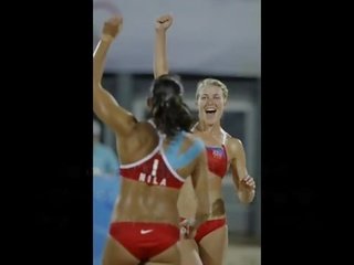 Beijing 2008 ชายหาด volleyball hotties 2