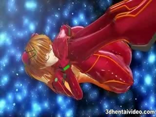 Evangelion phim hoạt hình với khiêu dâm asuka