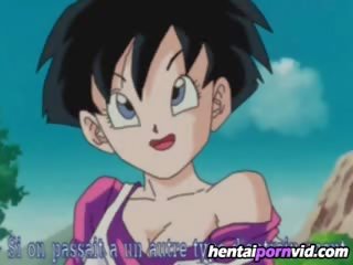 Dragon כַּדוּר z hentai_ videl ו - gohan