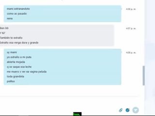 Putita caliente skype sola