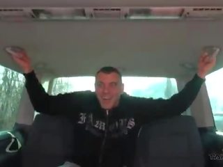 Takevan prostitute caught on the streeet fuck stranger in driving van for free