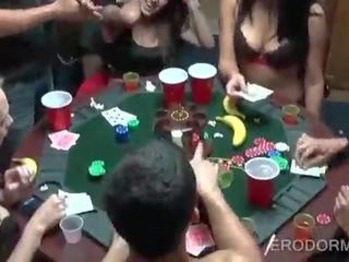 X menovitý klip poker hra na vysoká škola internát izba párty