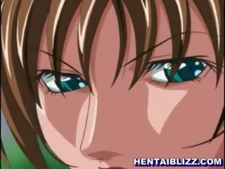 Cao cô gái tóc vàng hentai gà con với to tròn ngực cưỡi putz