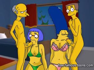 Simpsons hentai těžký orgie