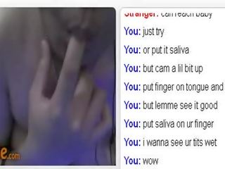 Sweetheart On Omegle Showing All Her Body And Playing Wi