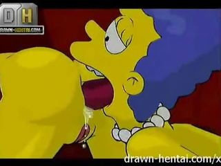 Simpsons adult video - Threesome