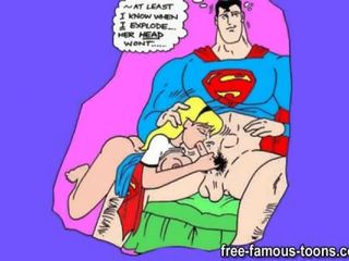 Superman ja supergirl orgies