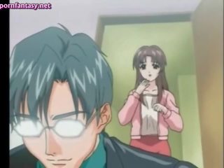 Dva anime babes dostane kurvička fingered