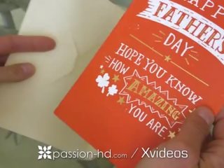 Passion-hd fathers יום פִּיר מוצצת gift עם צעד תלמידת בית ספר לנה rhoades