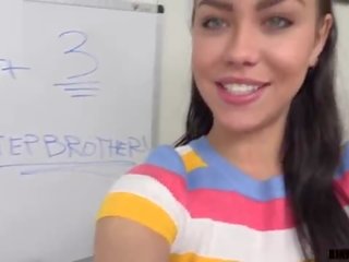 Kinky Family - Fucking stepbrother for a blog Alina Lopez