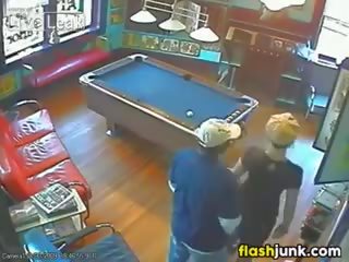 Couple Caught Fucking By A Security Camera