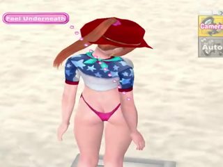 Tán tỉnh bãi biển 3 gameplay - hentai trò chơi