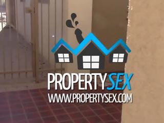 Propertysex lahodný realtor vydíral do pohlaví renting kancelář místo