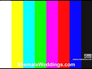 Awesome sikli aýal weddings show with agyz açdyrýan x rated clip stars carol, lorena, milena