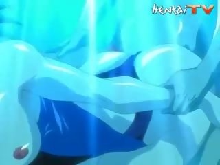 Hentai adult video Underwater