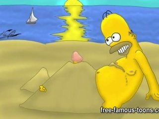 Simpsons hentai adult video