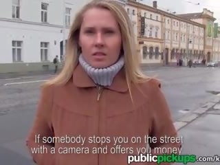 Mofos - gorgeous Euro blonde gets picked up on the street