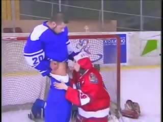 جليد hockey لعب و سخيف فيلم