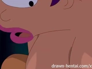 Futurama Hentai - Zapp pole for Turanga babe