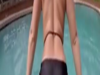 Justin sane трахання порно зірка двір замку брук в в pool&period; він fills її манда з великий сперма і дозволяє він drip з в в вода