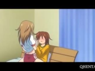 Hentai búp bê được mưa trong cô ấy chặt chẽ quần lót