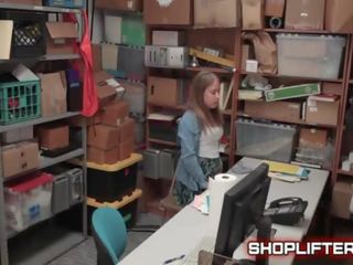 Shoplifting mademoiselle Brooke Bliss Gets Fucked