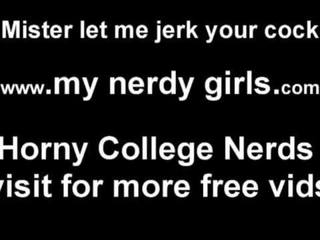 Nerdy lover Jerk Off Instructions