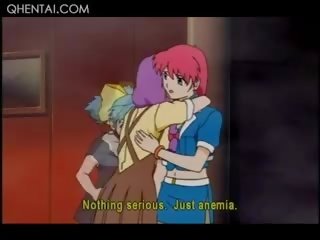 Hentai adolescente x calificación película prisoner consigue coño torturado duro en un