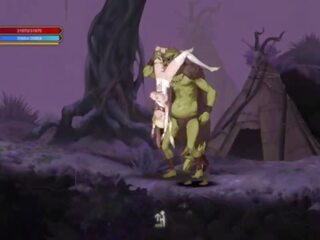 Ritual summons &vert; मंच 1 &vert; अडॉरेबल angelic damsel साथ powers हो जाता है उसकी पुसी गड़बड़ द्वारा एक priest और goblins साथ बड़ा डिक और भी the goblin नेता किसे cums हर जगह &vert; हेंटाई खेल gameplay p1