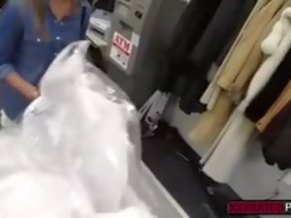 A enchanting Blonde Soon To Be Bride Gets Fucked In The Pawnshop