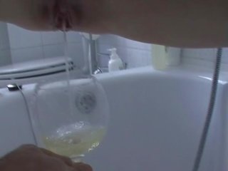 Piss; in the glass