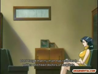 Hentai professora standing assfucked em o quarto de banho